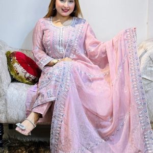 Luxary Chiffone Party Dress For Eid Collection